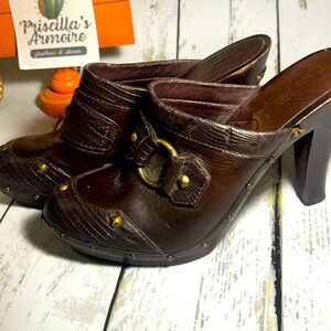 MICHAEL KORS Platform Mules Size 11